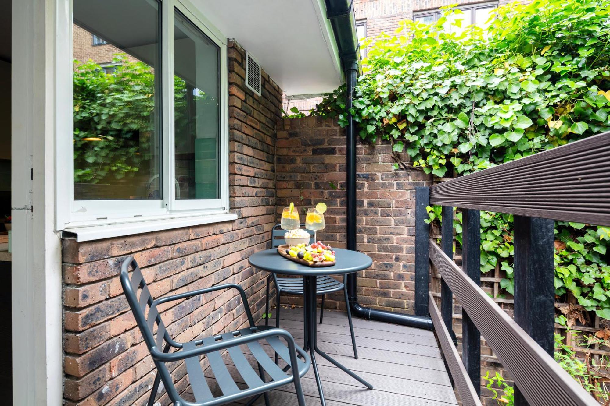 ロンドン Rare 4Beds Townhouse In Kensington With Patioヴィラ エクステリア 写真
