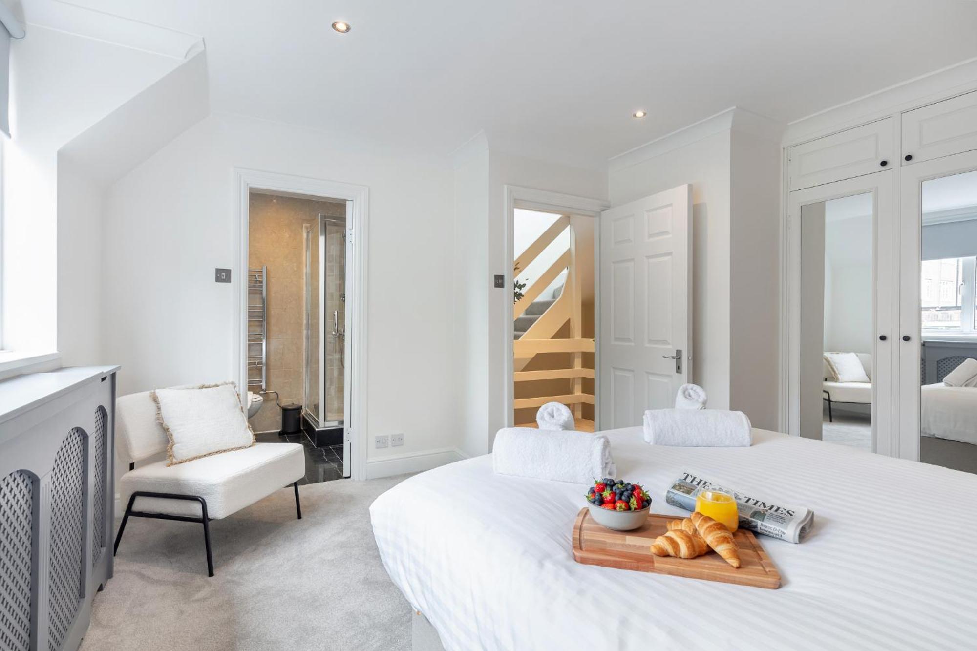 ロンドン Rare 4Beds Townhouse In Kensington With Patioヴィラ エクステリア 写真