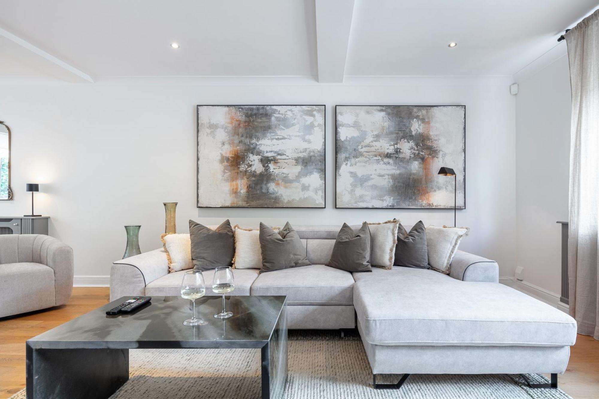 ロンドン Rare 4Beds Townhouse In Kensington With Patioヴィラ エクステリア 写真