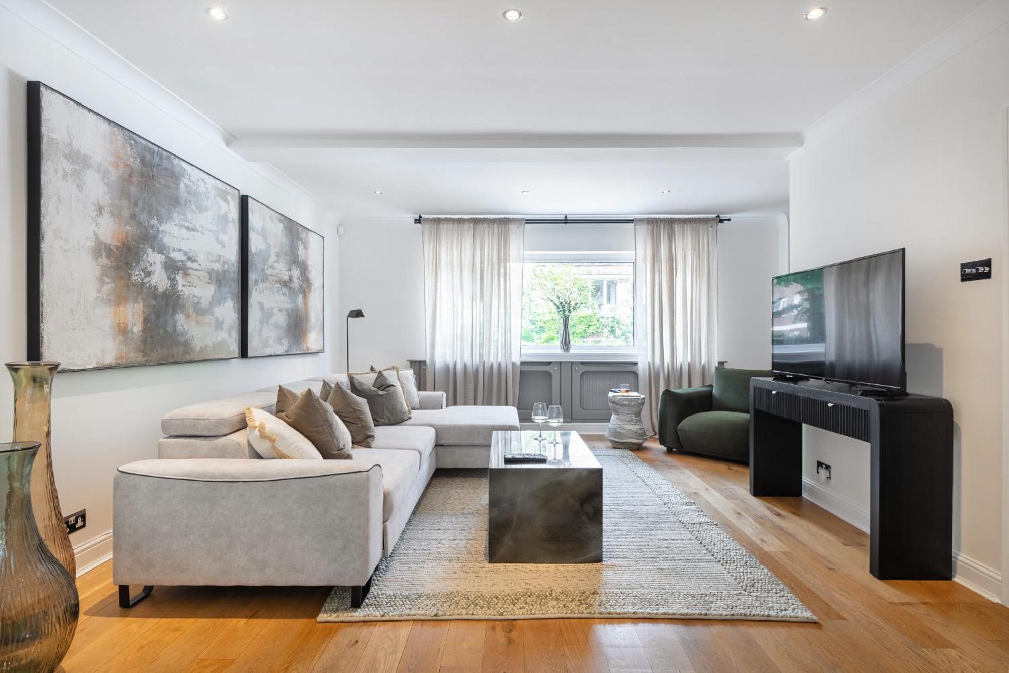 ロンドン Rare 4Beds Townhouse In Kensington With Patioヴィラ エクステリア 写真